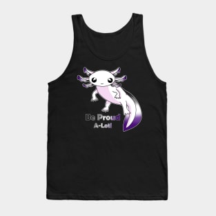 Asexual Pride Axolotl Tank Top